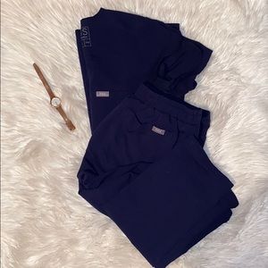 Figs navy scrubs